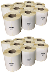 Thermodirektetiketten 100x50 mm – 1000 Stk., 18 Rollen, Kern Ø40