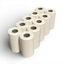 Thermotransfer-Etiketten 70 x 25 mm, 3000 Stück, Ø 40 mm