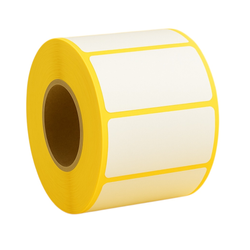 Etykiety termiczne 100x80 mm | 1000 sztuk na rolce z perforacją