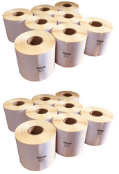 Thermodirektetiketten 100x60 mm – 16 Rollen à 1000 Stück