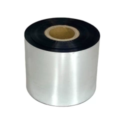 Premium Wachs-Harz-Thermotransferband 75 mm x 300 m – OUT (Außenwicklung)