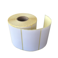 Thermoetiketten 100x60 1000 Stück Fi 40 mit ablösbarem Kleber